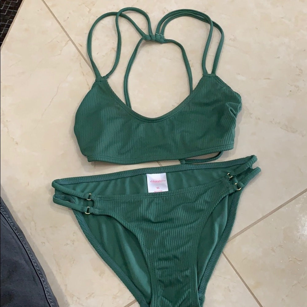 Green bikini